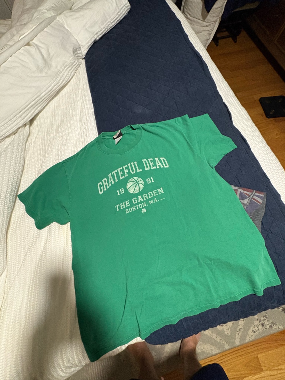Grateful Dead 1991 The Garden Boston Liquid Blue